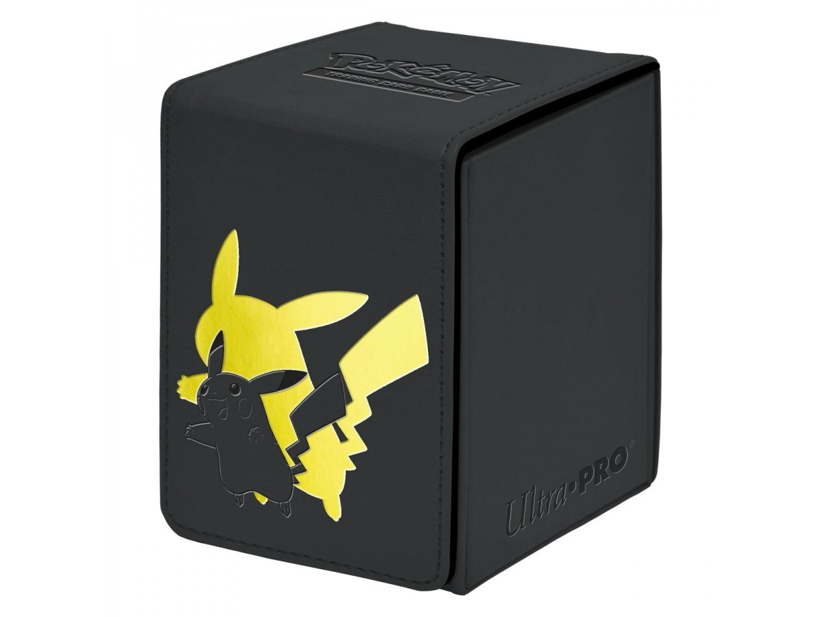 Ultra Pro Pokemon Elite Series Pikachu Premium Deck Box Alcove Flip Deck