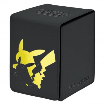 Ultra Pro Pokemon Elite Series Pikachu Premium Deck Box Alcove Flip Deck