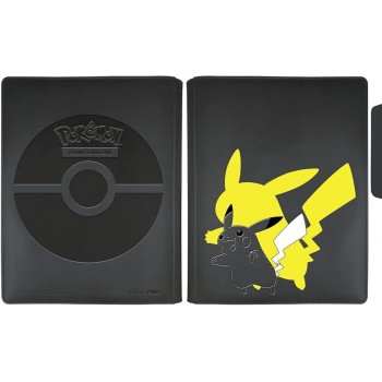 Ultra Pro Elite Series Pokemon Pikachu Fermuarlı Pro Binder 9 Cepli 360 Kart Kapasiteli