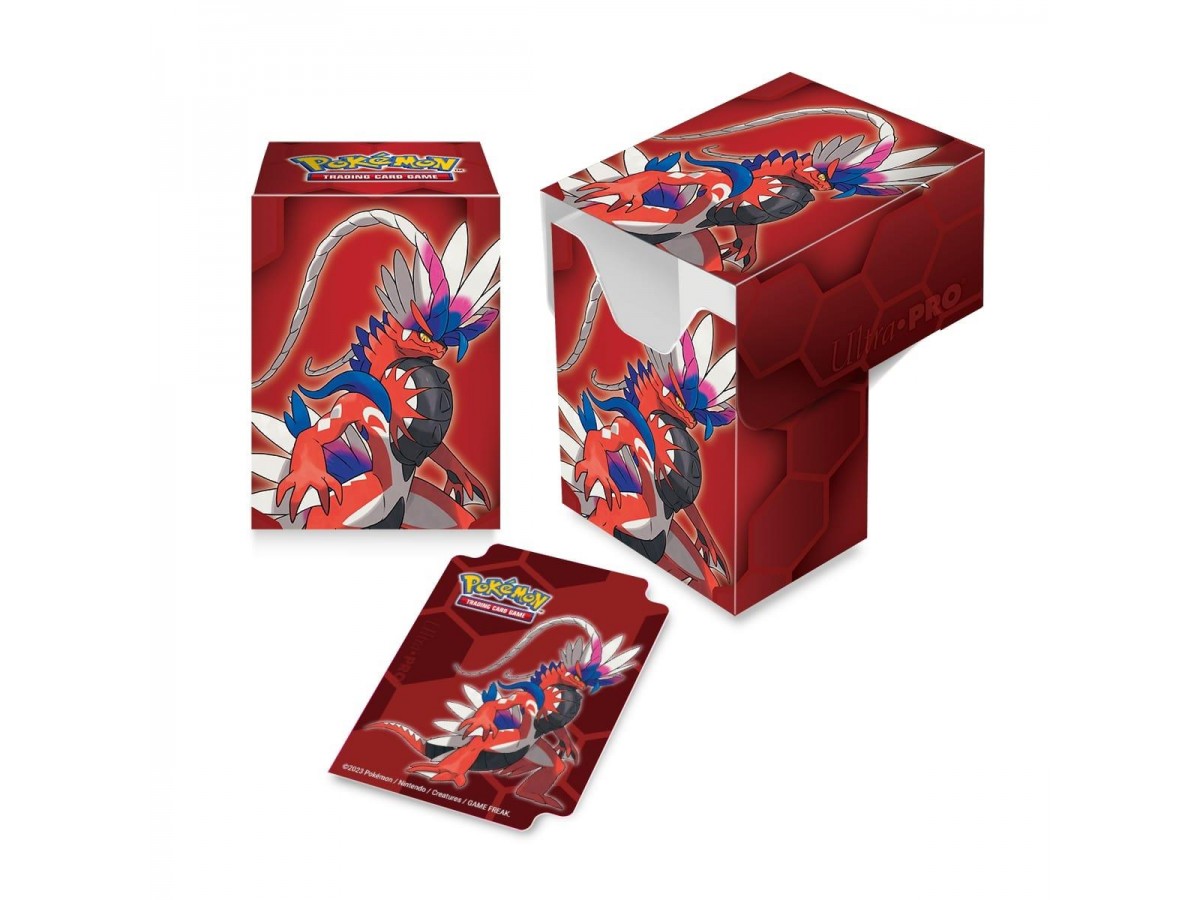 Ultra Pro Koraidon Full View Deck Box Pokemon Kart Uyumlu