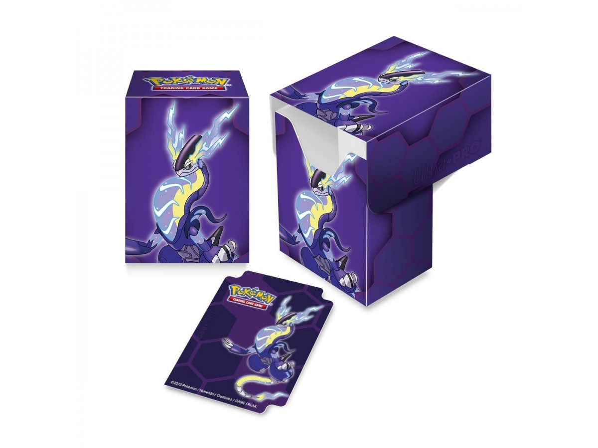 Ultra Pro Miraidon Full View Deck Box Pokemon Kart Uyumlu