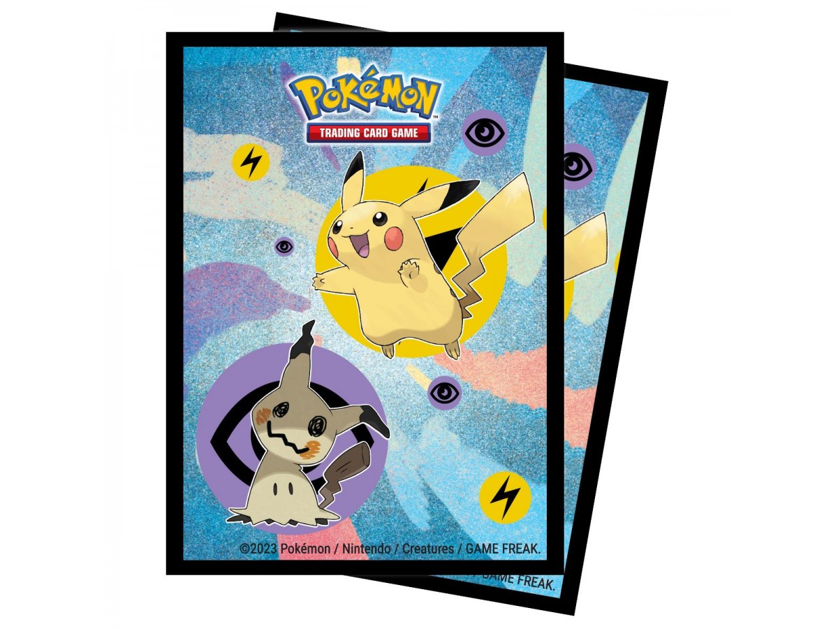 Ultra Pro Pokemon Pikachu - Mimikyu Temalı 65 Adet Sleeve Kart Koruyucu