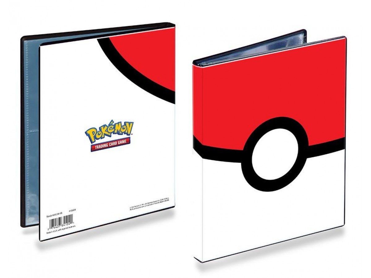 Ultra Pro Pokemon Poke Ball Portfolio Albüm 4 Cepli 80 Kart Kapasiteli