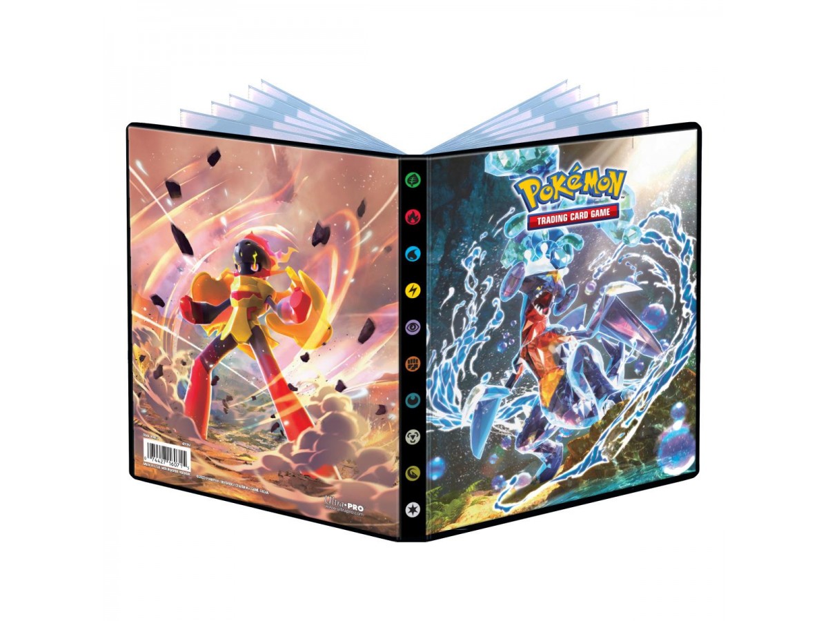 Ultra Pro Pokemon Scarlet & Violet 4 Portfolio Albüm 4 Cepli 80 Kart Kapasiteli