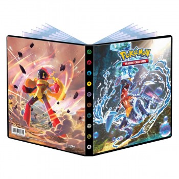 Ultra Pro Pokemon Scarlet & Violet 4 Portfolio Albüm 4 Cepli 80 Kart Kapasiteli