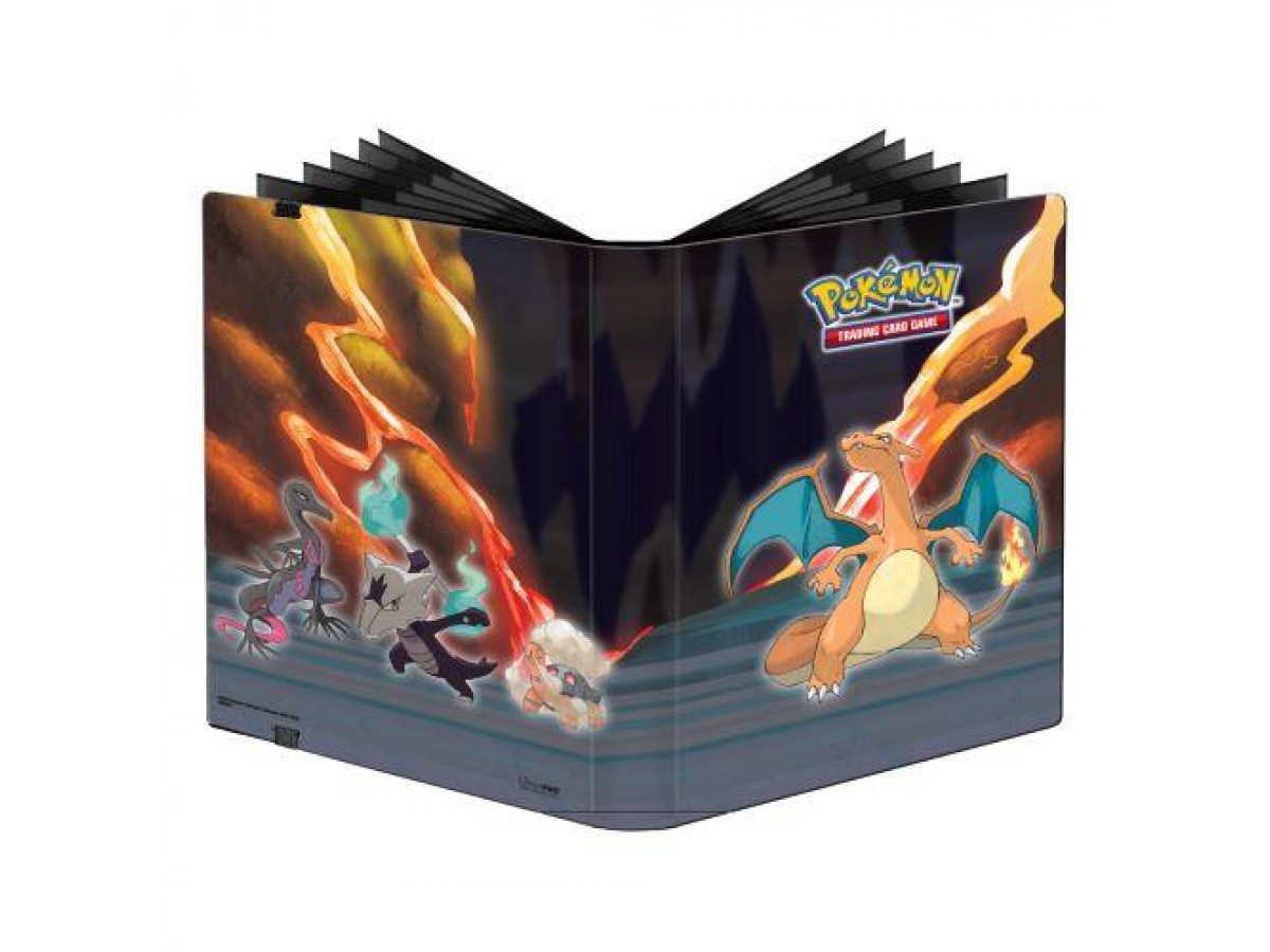 Ultra Pro Pokemon Scorching Summit Pro Binder 9 Cepli 360 Kart Kapasiteli