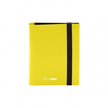 Ultra Pro Pro Eclipse Binder 2 Cepli 80 Kart Kapasiteli Albüm Lemon Yellow