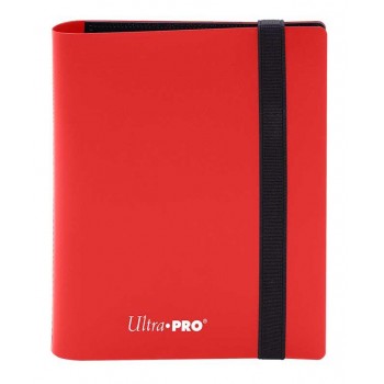 Ultra Pro Pro Eclipse Binder 4 Cepli 160 Kart Kapasiteli Albüm Apple Red