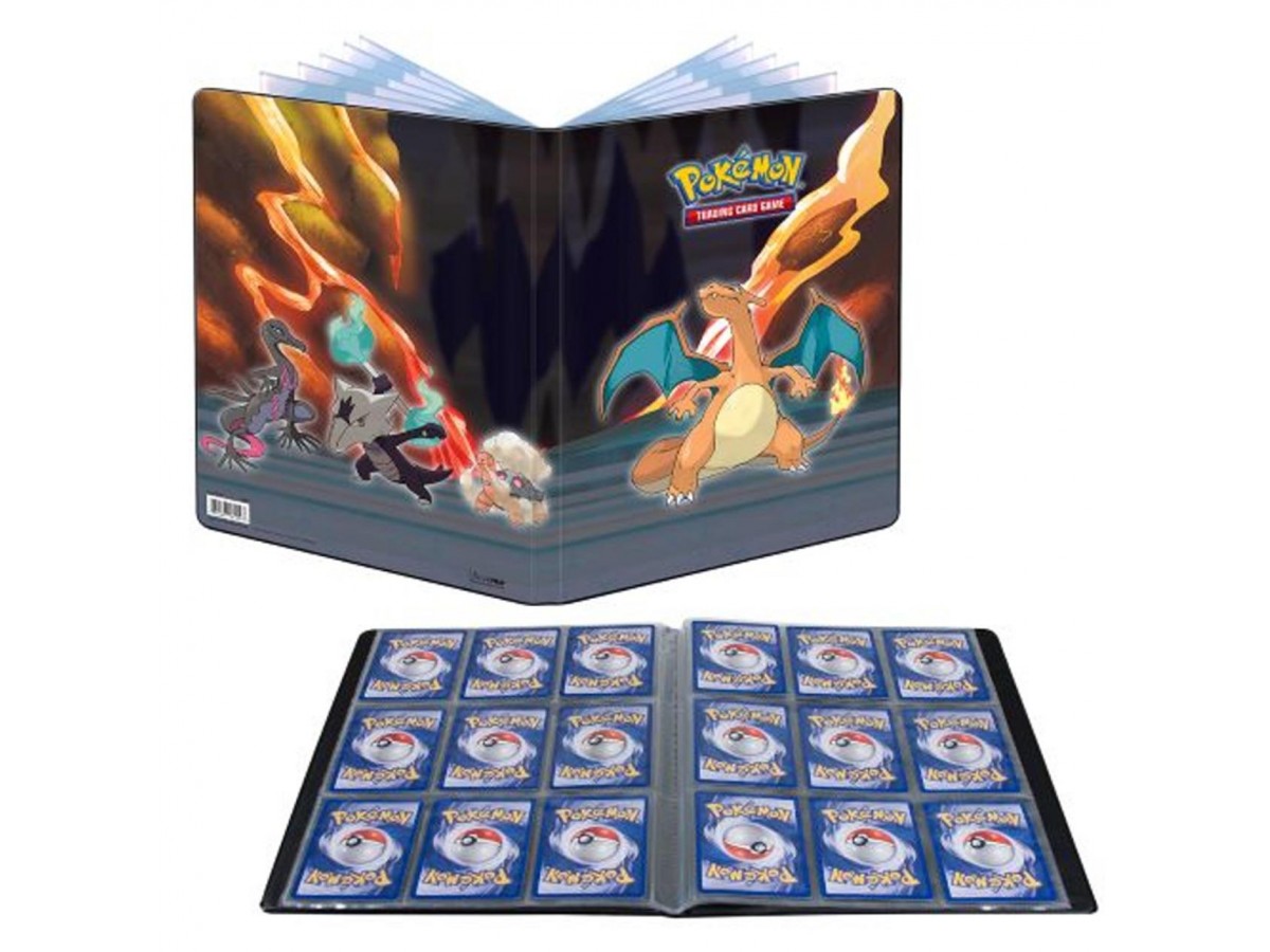 Ultra Pro Pokemon Scorching Summit Portfolio 9 Cepli 180 Kart Kapasiteli Albüm