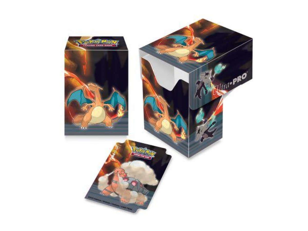 Ultra Pro Scorching Summit Full View Deck Box Pokemon Kart Uyumlu