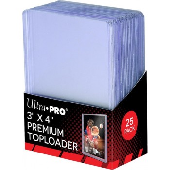 Ultra Pro 7,5cm X 10cm Toploader Premium ( Extra Kalın ) 25'li